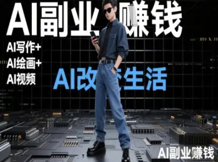 AI改变生活(Ai写作+AI绘画+Ai视频),AI副业挣钱-知乎者也
