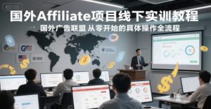 国外Affiliate项目线下实训教程,国外广告联盟从零开始的具体操作全流程-知乎者也