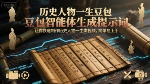 历史人物一生豆包智能体生成提示词，让你快速制作历史人物一生类视频，简单易上手-知乎者也