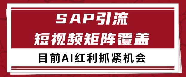 小红书某音sap赛道引流获客 自热矩阵日引200+【揭秘】-知乎者也