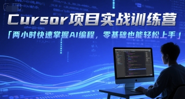 Cursor项目实战训练营，两小时快速掌握AI编程，零基础也能轻松上手-知乎者也