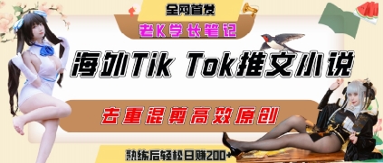海外tiktok小说推文暴力项目,高停留率,高转化率,上手后一天搞顿饭钱不是问题-知乎者也