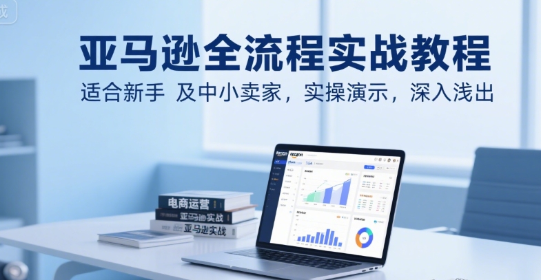 亚马逊全流程实战教程,适合新手及中小卖家,实操演示,深入浅出-知乎者也