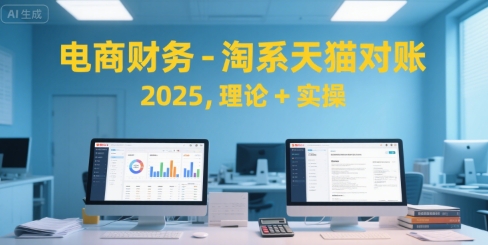 电商财务-淘系天猫对账2025,理论+实操-知乎者也