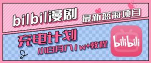 最新蓝海项目,B站充电计划,小白也能月入1w+-知乎者也