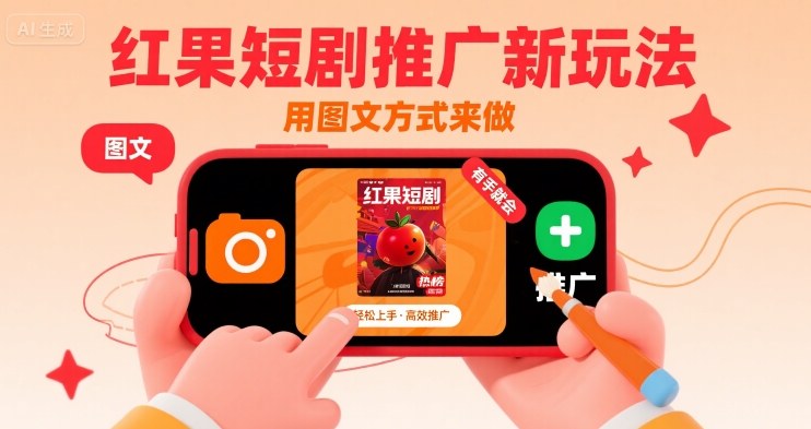 红果短剧推广新玩法,用图文方式来做,有手就会-知乎者也
