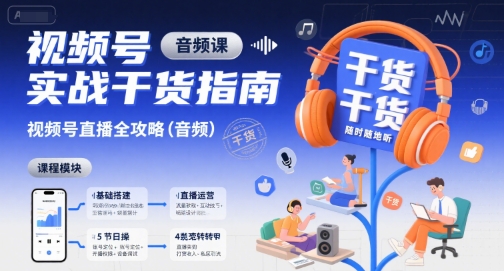 视频号实战干货指南,视频号直播全攻略(音频)-知乎者也