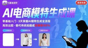 AI模特进阶课程,0基础高效生成逼真电商模特图-知乎者也