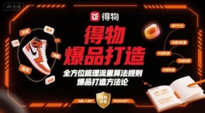 得物爆品打造，全方位梳理得物流量算法规则爆品打造规则-知乎者也