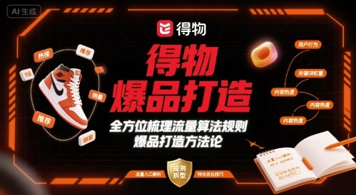 得物爆品打造，全方位梳理得物流量算法规则爆品打造规则-知乎者也