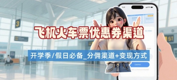 学生党必看!机票火车票优惠券申请渠道 + 项目打法,开学季节日速存-知乎者也