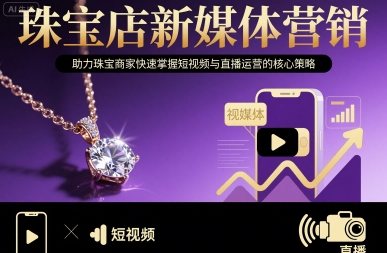珠宝店新媒体营销,助力珠宝商家快速掌握短视频与直播运营的核心策略-知乎者也