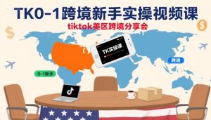 TK0-1跨境新手实操视频课，tiktok美区跨境分享会-知乎者也