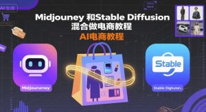 Midjourney和Stable Diffusion混合做电商教程-ai电商教程-知乎者也