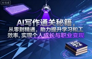 AI写作通关秘籍,从零到精通,助力提升学习和工作效率,实现个人成长与职业变现-知乎者也