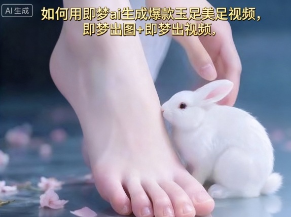 如何用即梦ai生成爆款玉足美足视频，即梦出图+即梦出视频，快速涨粉-知乎者也