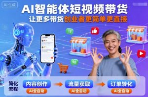 AI智能体短视频带货，让更多带货创业者更简单更直接-知乎者也