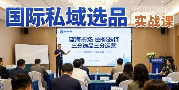 国际私域选品实战课,蓝海市场由你选择,七分选品三分运营-知乎者也