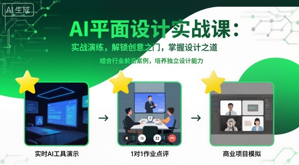 AI平面设计实战课,实战演练,解锁创意之门,掌握设计之道-知乎者也