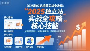 2025独立站运营实战全攻略,一站式掌握独立站运营核心技能-知乎者也