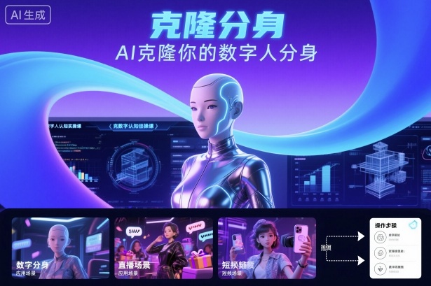 AI数字人认知实操课，克隆你的数字人分身-知乎者也