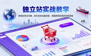 独立站实战教学,跨境经营全攻略,助您告别流量依赖,掌握跨境经营的终极奥-知乎者也