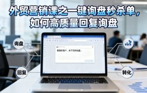 外贸营销课之一键询盘秒杀单,如何高质量回复询盘-知乎者也