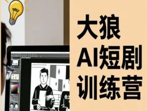 大狼AI短剧训练营-短剧课程(更新中)-知乎者也