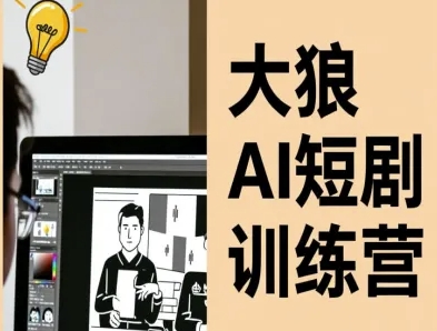 大狼AI短剧训练营-短剧课程（更新中）-知乎者也