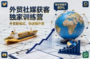 外贸社媒获客独家训练营,外贸新模式,快速做外贸-知乎者也