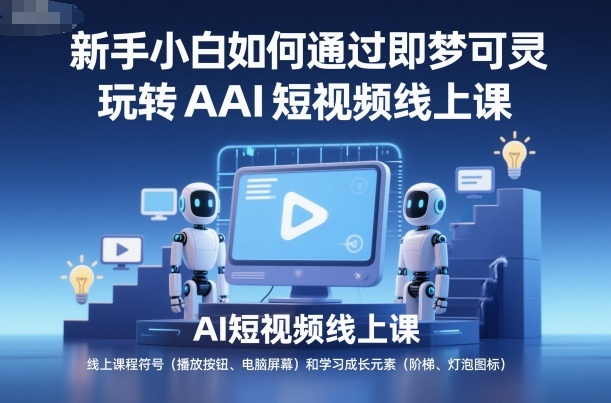 新手小白如何通过即梦可灵玩转AI短视频线上课-知乎者也