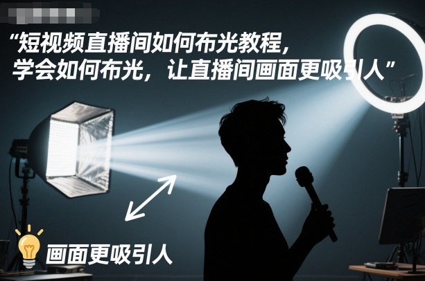 短视频直播间如何布光教程,学会如何布光,让直播间画面更吸引人-知乎者也