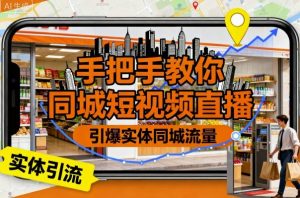 手把手教你同城短视频直播,引爆实体同城流量-知乎者也