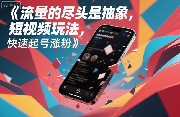 流量的尽头是抽象，抽象新奇特短视频玩法，快速起号涨粉-知乎者也