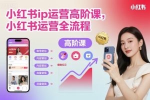 小红书ip运营高阶课,小红书运营全流程-知乎者也