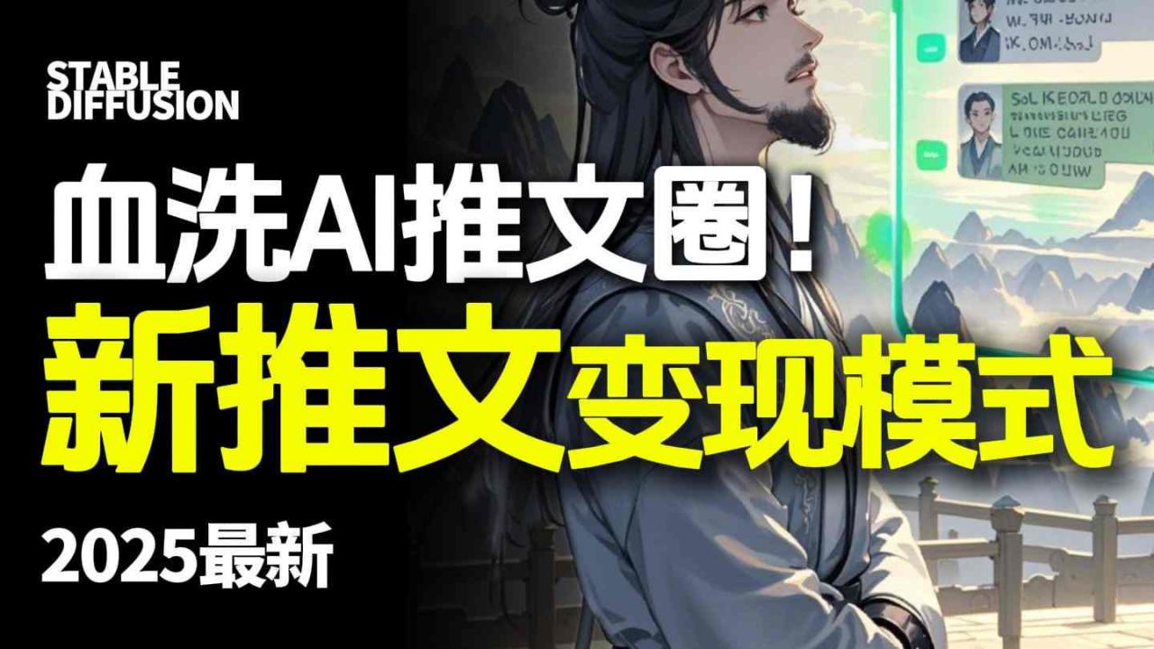 最新AI动态电影漫画小说推文,全流程实操教学,小白也能月入1W+-知乎者也