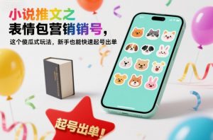小说推文之表情包营销号,这个傻瓜式玩法,新手也能快速起号出单-知乎者也