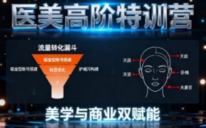 0-1000W医美高阶特训营课程,美学与商业双赋能-知乎者也