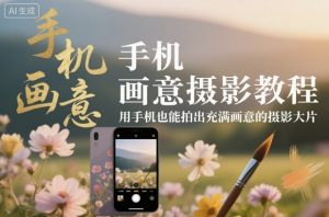 手机画意摄影教程,用手机也能拍出充满画意的摄影大片-知乎者也
