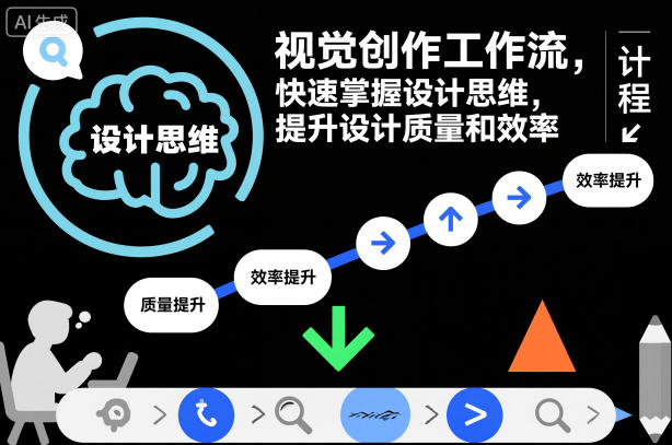 视觉创作工作流，快速掌握设计思维，提升设计质量和效率-知乎者也