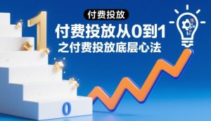 付费投放从0到1之付费投放底层心法-知乎者也