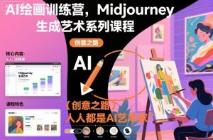 AI绘画训练营，Midjourney生成艺术系列课程，人人都是AI艺术家-知乎者也