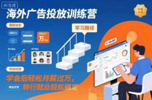 海外广告投放训练营,学会后轻松月薪过万,转行就业轻松搞定-知乎者也