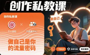 创作私教课,做自己是你的流量密码-知乎者也