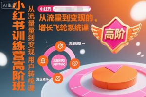 小红书训练营高阶班,从流量到变现的增长飞轮系统课-知乎者也