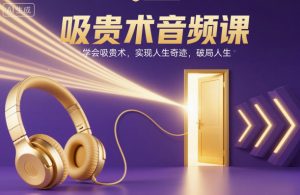 吸贵术音频课,学会吸贵术,实现人生奇迹,破局人生-知乎者也