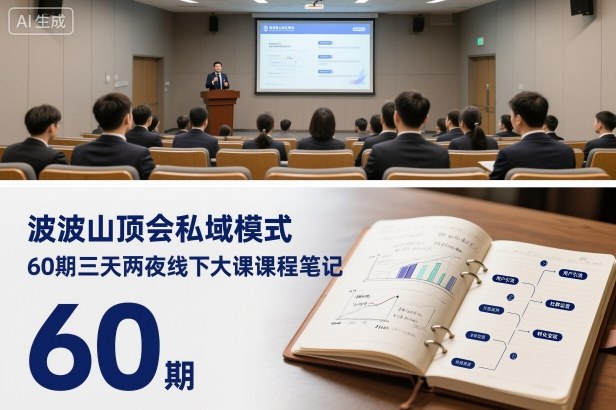 波波山顶会私域模式60期三天两夜线下大课课程笔记（文档）-知乎者也