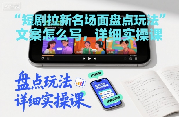 短剧拉新名场面盘点玩法文案怎么写，详细实操课-知乎者也