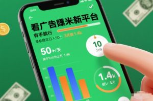 看广告賺米新平台，有手就行，单机稳定日入50+，操作10分钟上手，3天搞了1.4k【揭秘】-知乎者也