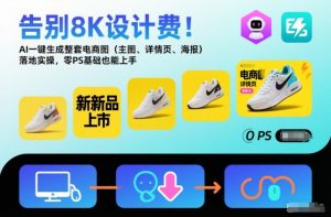 告别8K设计费!AI一键生成整套电商图(主图、详情页、海报)落地实操,零PS基础也能上手-知乎者也